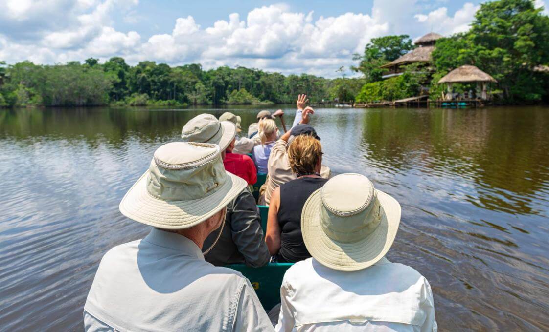 Chagre River Boat And Gamboa Rainforest Reserve From Colon