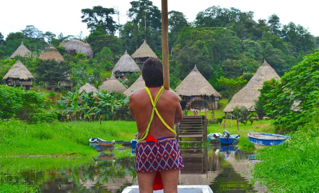 Embera Indians And Miraflores Locks