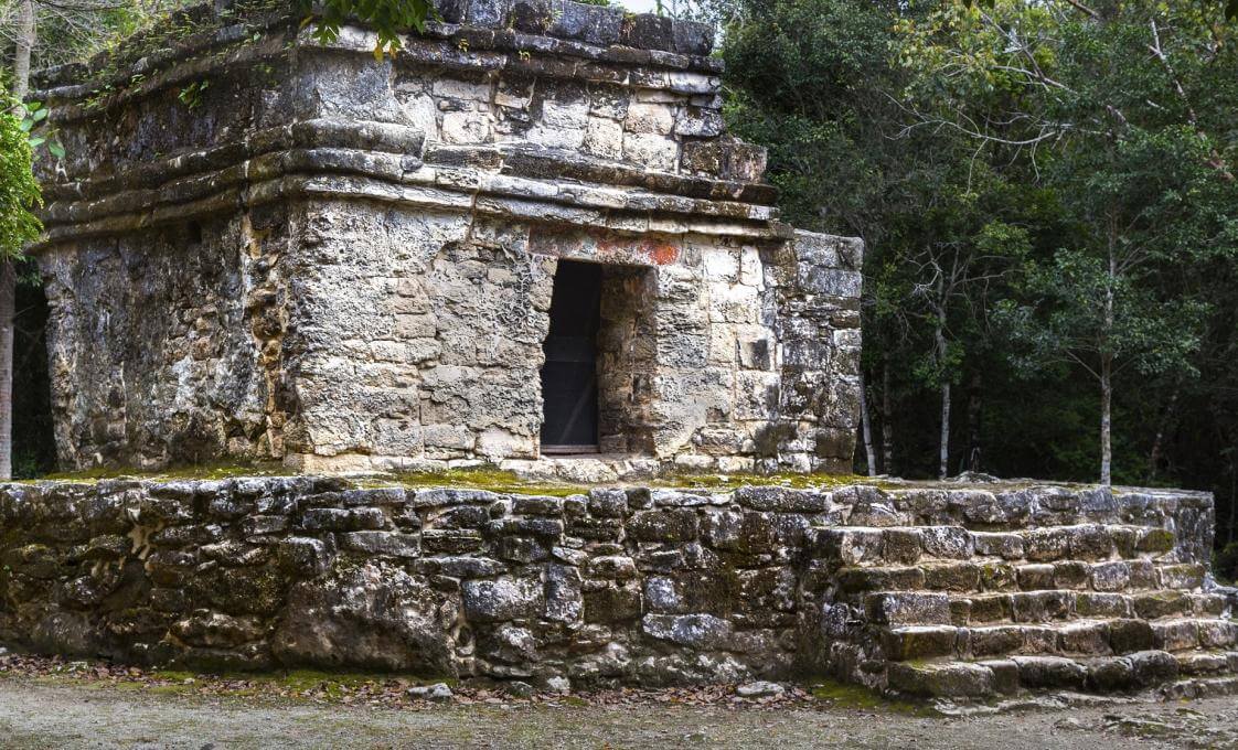 Mayan Ruins Of San Gervasio