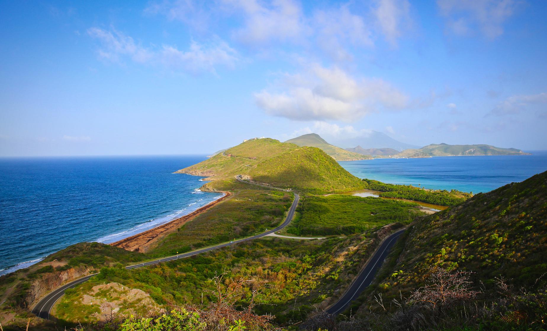 City Tour, Timothy Hill Lookout and Beach | St. Kitts Shore Excursions ...
