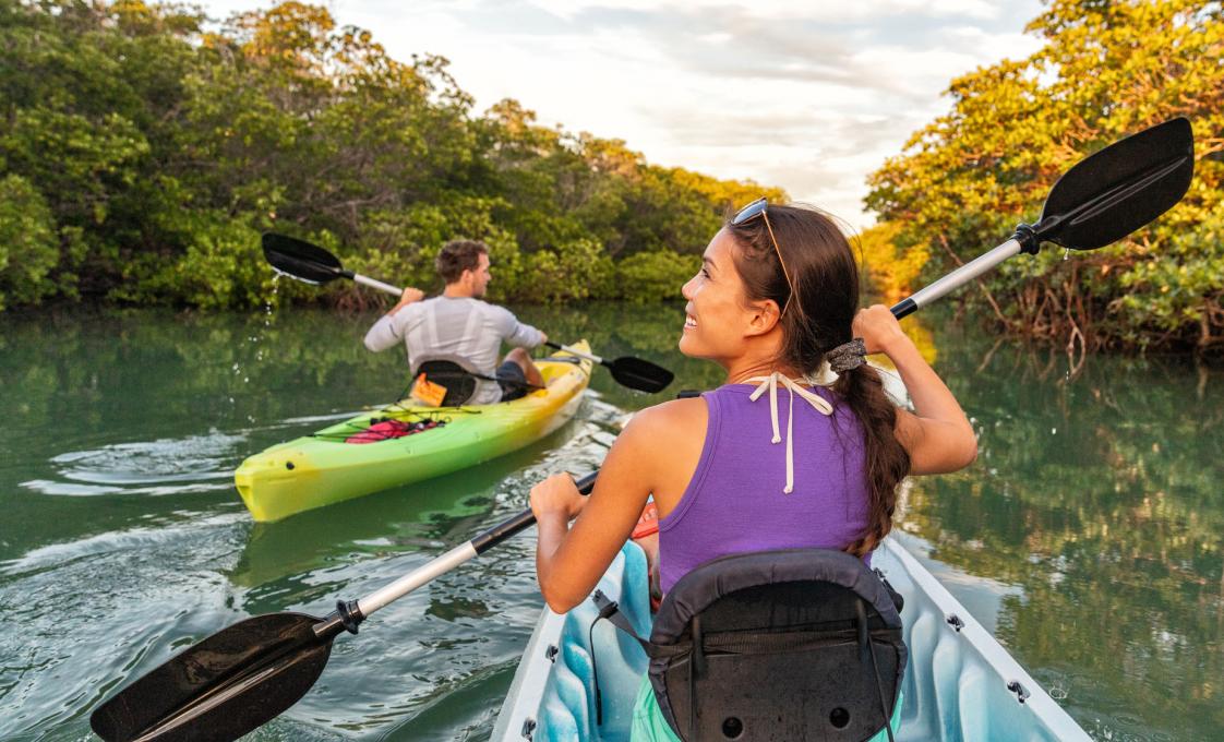 Self Guided Kayak In The Mangrove Lagoon