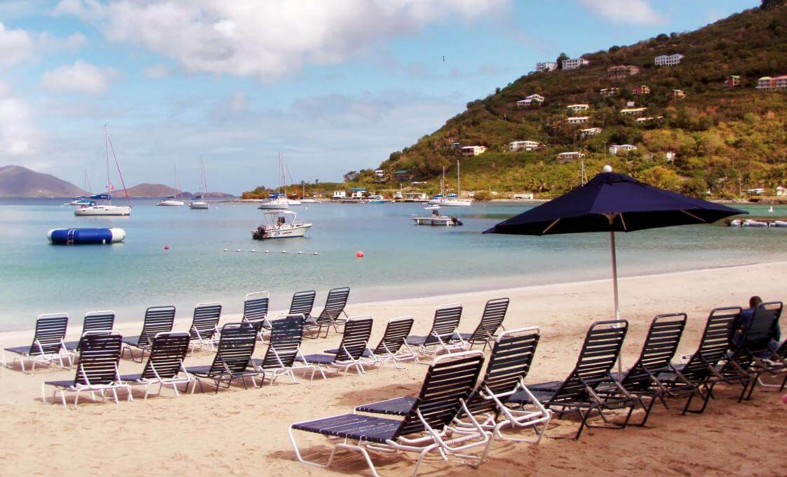 Scenic Tortola And Cane Garden Bay Beach Break