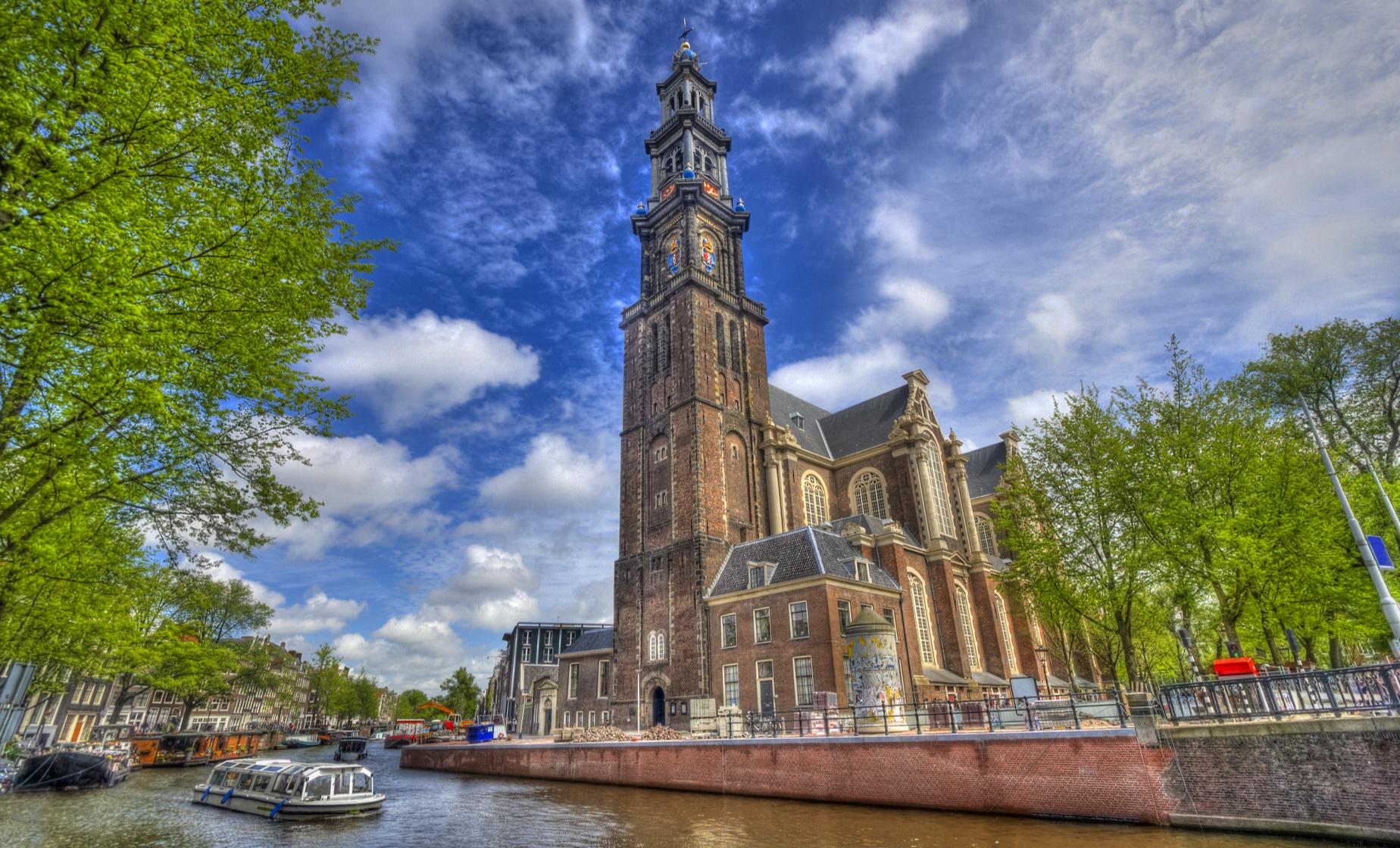 Amsterdam Highlights Cruise Tour (Westerkerk, the Anne Frank House, Skinny Bridge)