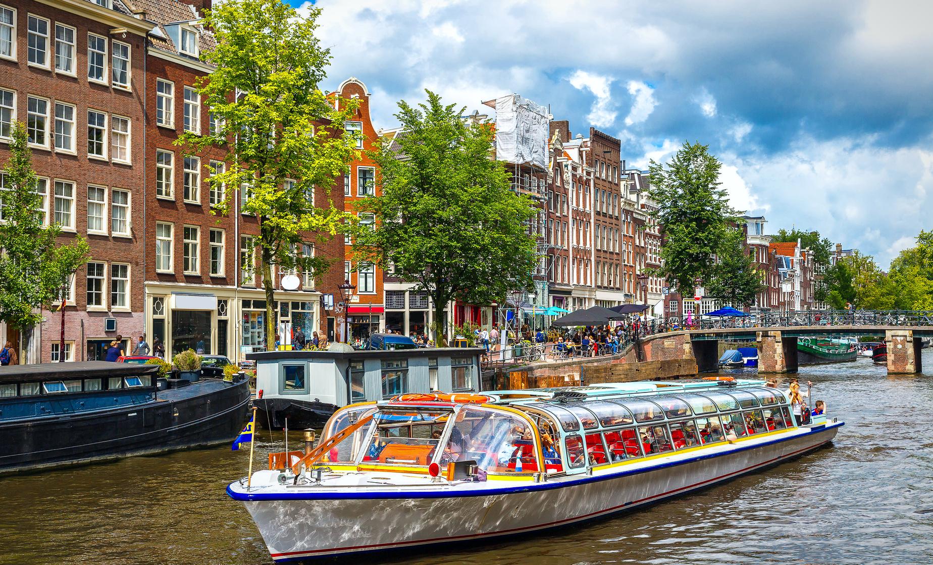 One Day Hop On And Off Canal Cruise Tour In Amsterdam