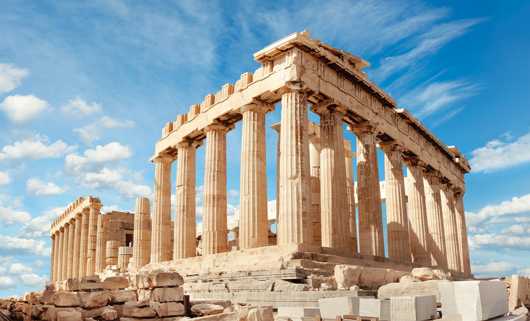 acropolis of athens inside