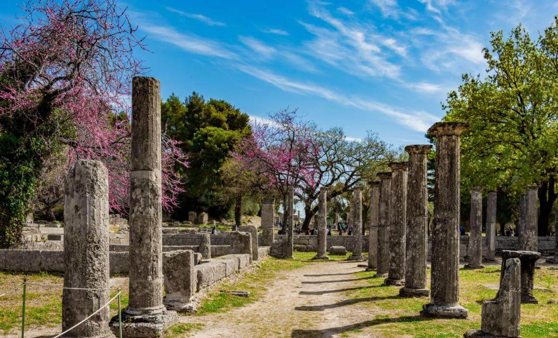 Olive Oil Mill, Winery, And Ancient Olympia