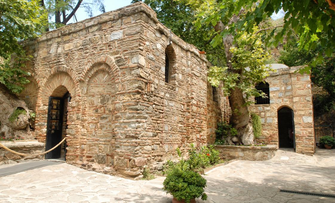 House Of Virgin Mary And Ancient Ephesus