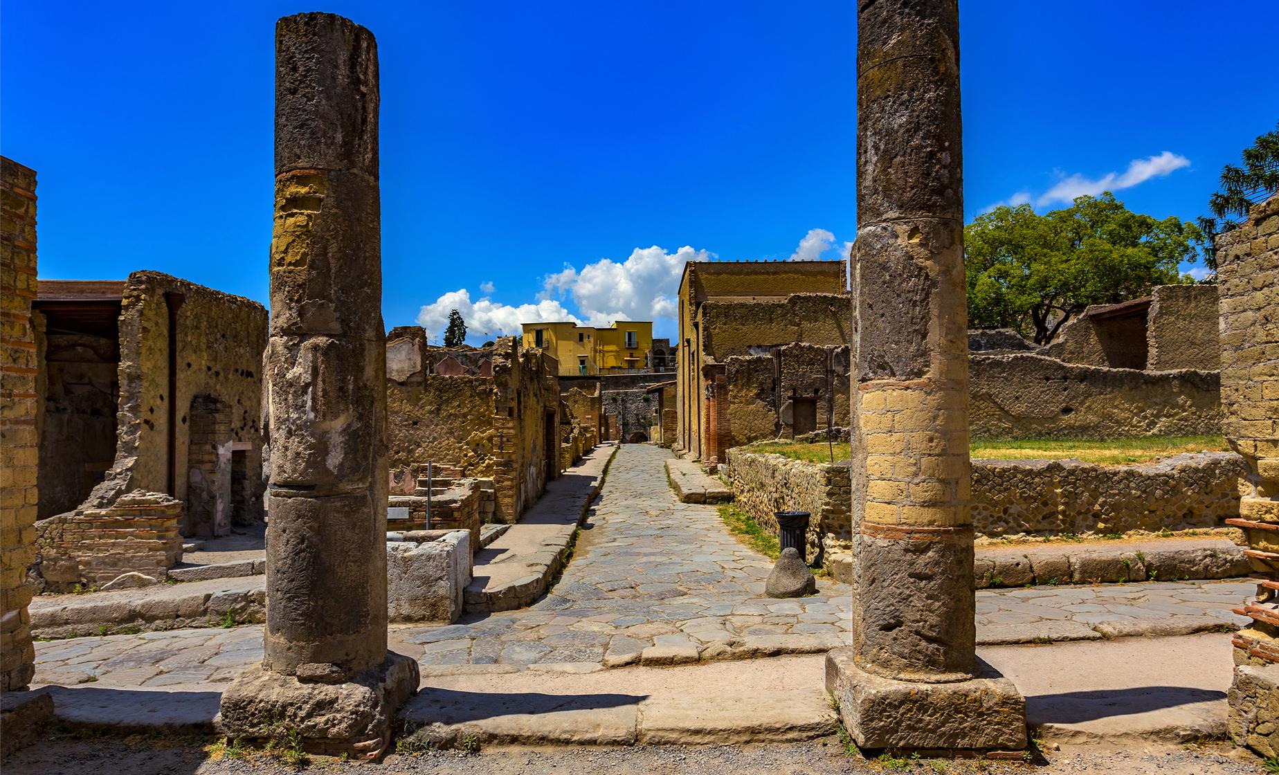 Herculaneum and Vesuvius On Your Own and Special Offer for Families