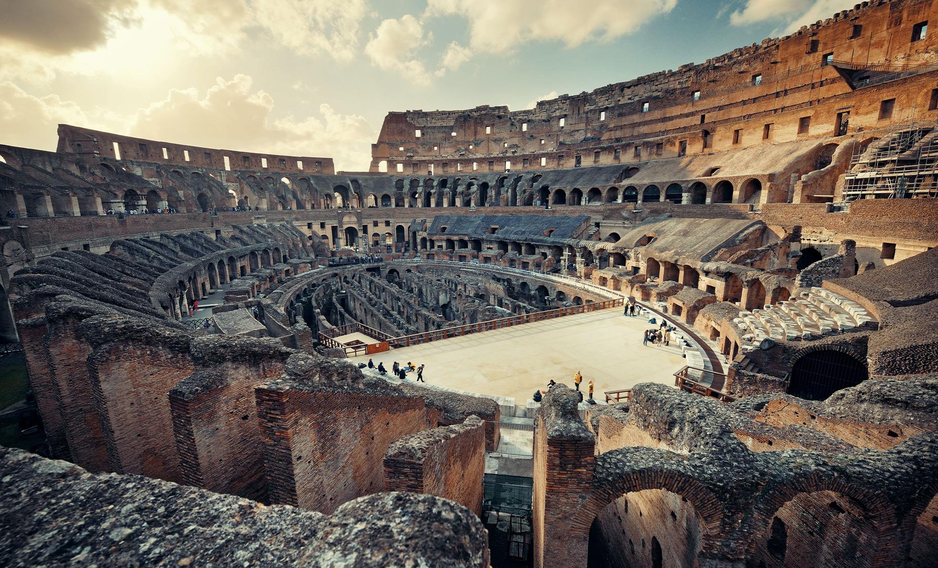 Inside the Colosseum & Imperial Rome Day Tour with Aventine Hill