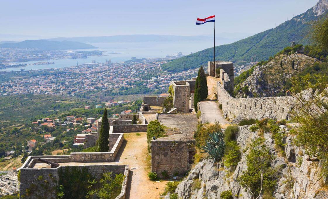 Klis Fortress Views, Trogir Old Town, And Cathedral