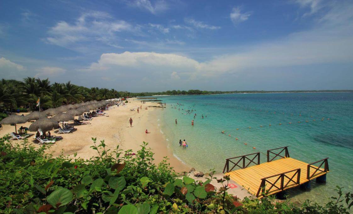 Rosario Islands Baru Beach By Boat